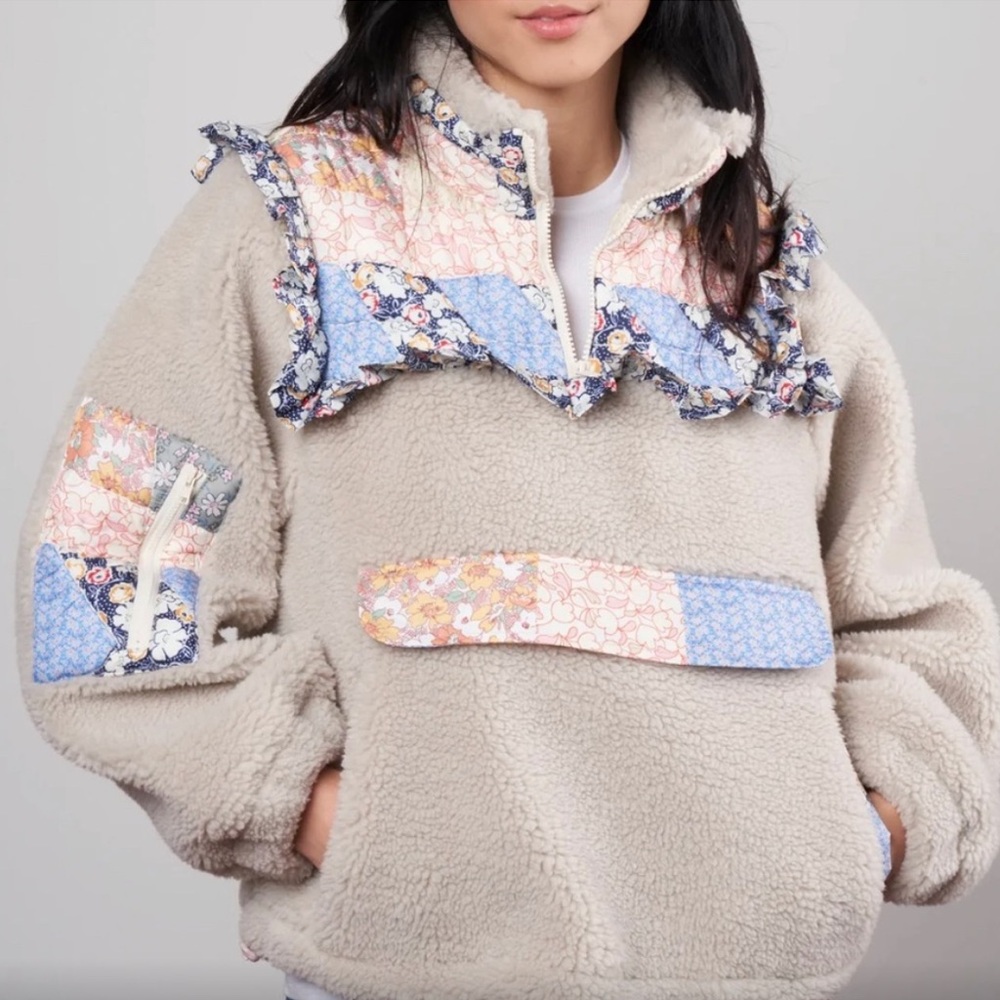 SEA New York Quilted Sherpa Jacket